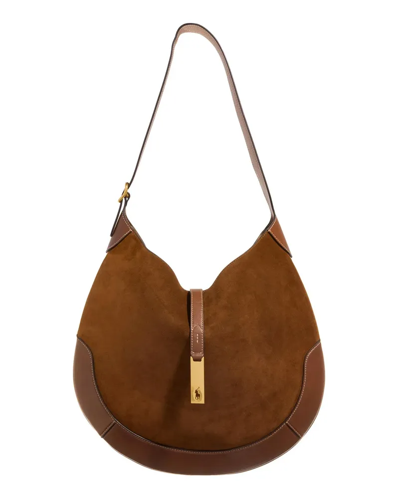Ralph Lauren Hobo Bags P Id Shldr B-Shoulder Bag-Medium braun Braun