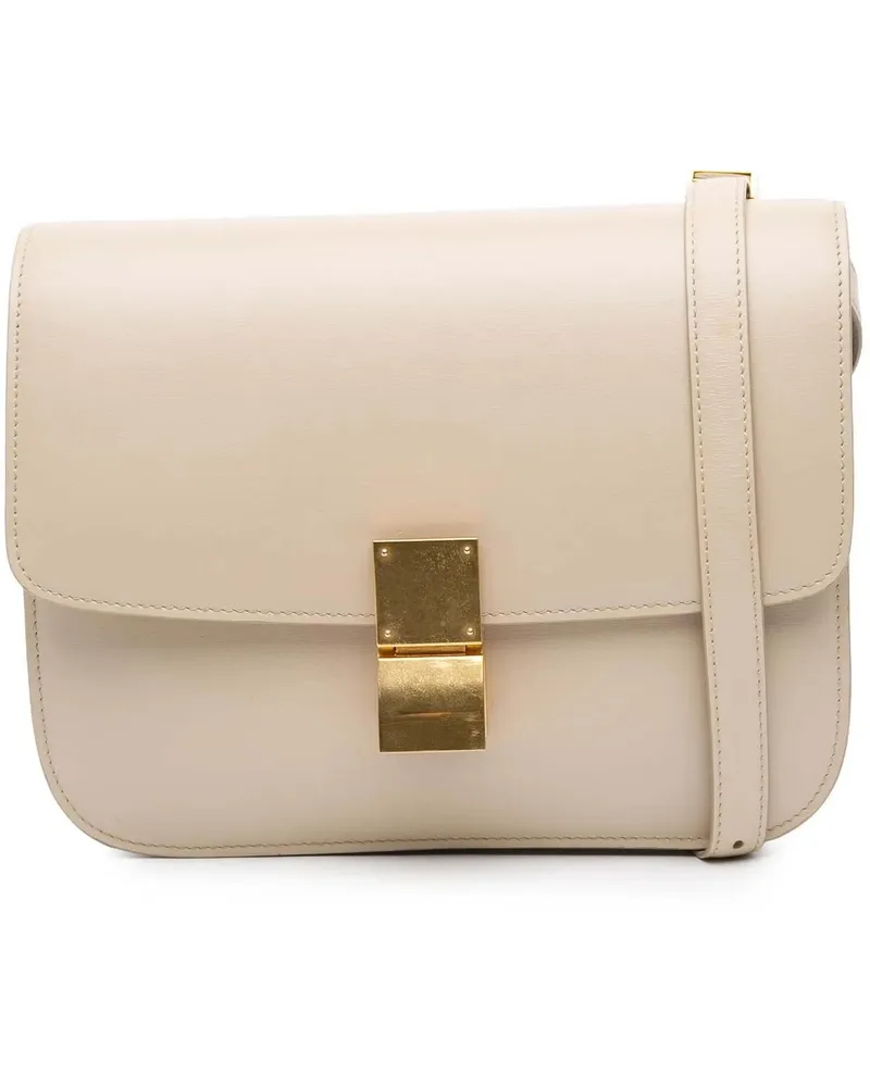 Celine Hobo Bags 2019 Medium Calfskin Classic Box braun Braun