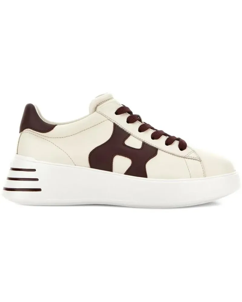 Hogan Low-Top Sneaker Sneakers Ivory beige Beige