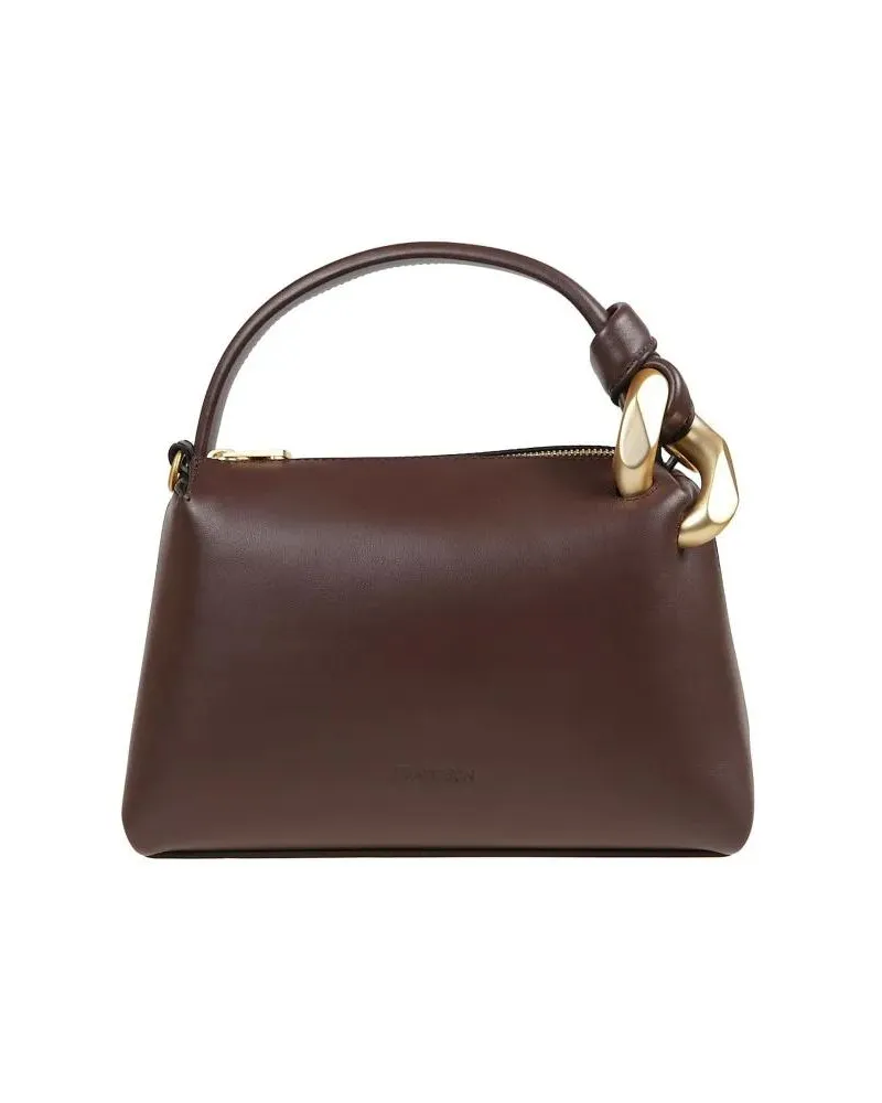 J.W.Anderson Hobo Bags Brown Leather Handbag braun Braun