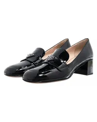 Prada Loafers & Ballerinas Loafer With Triangle Logo Schwarz