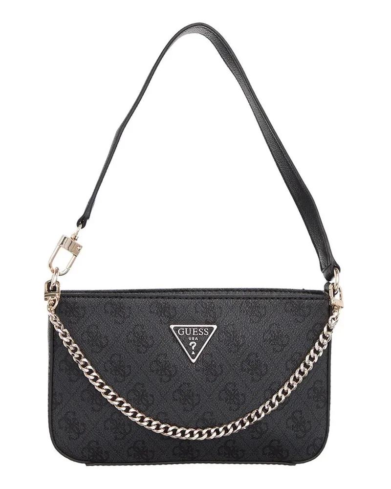 Guess Satchels Noelle Mini Top Zip Shoulder dunkelgrau 