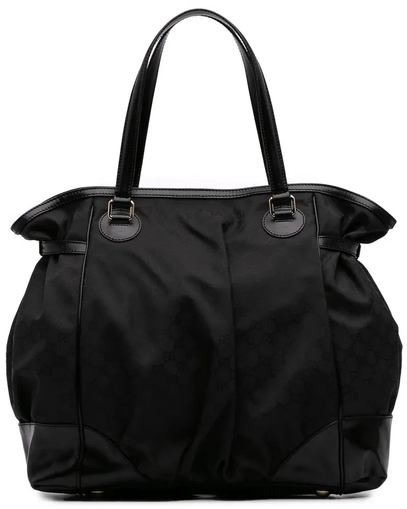 Gucci Shopper GG Nylon Full Moon Tote schwarz Schwarz