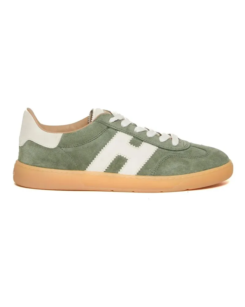 Hogan Low-Top Sneaker Cool Green Suede Sneakers grün Grün