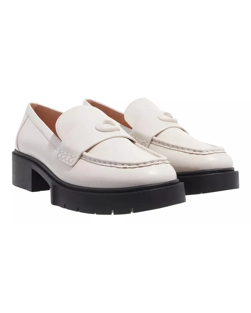 Coach Loafer Leah Leather Loafer creme Creme