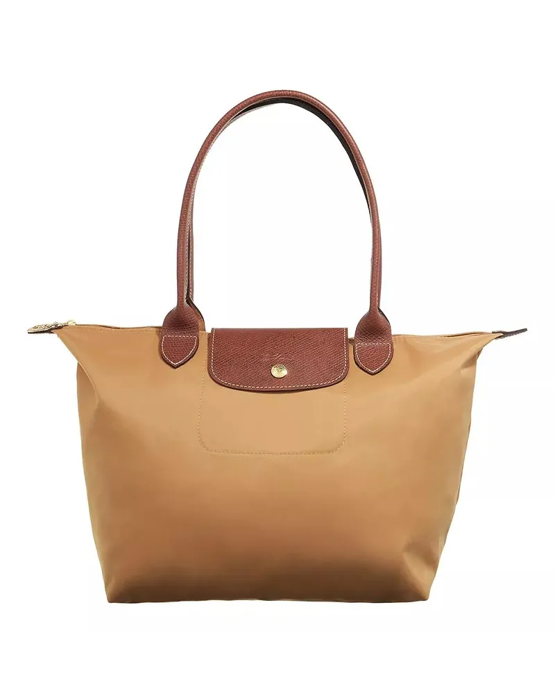 Longchamp Satchel Bag Le Pliage Original Braun