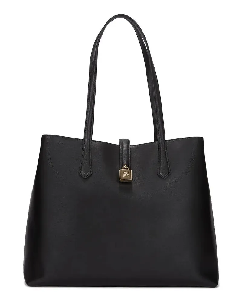 Karl Lagerfeld Shopper K/AUTOGRAPH MITTELGROSSE TOTE-BAG MIT SCHLOSS schwarz Schwarz