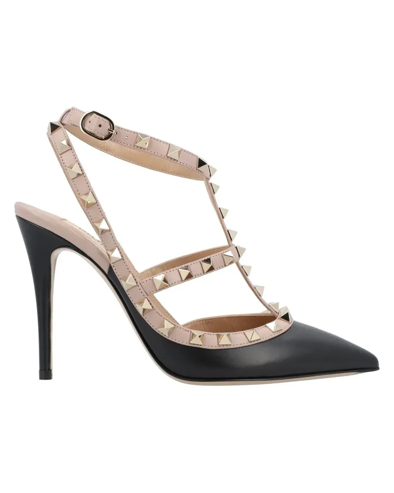 Valentino Garavani Hohe Schuhe Rockstud Pumps Black schwarz Schwarz