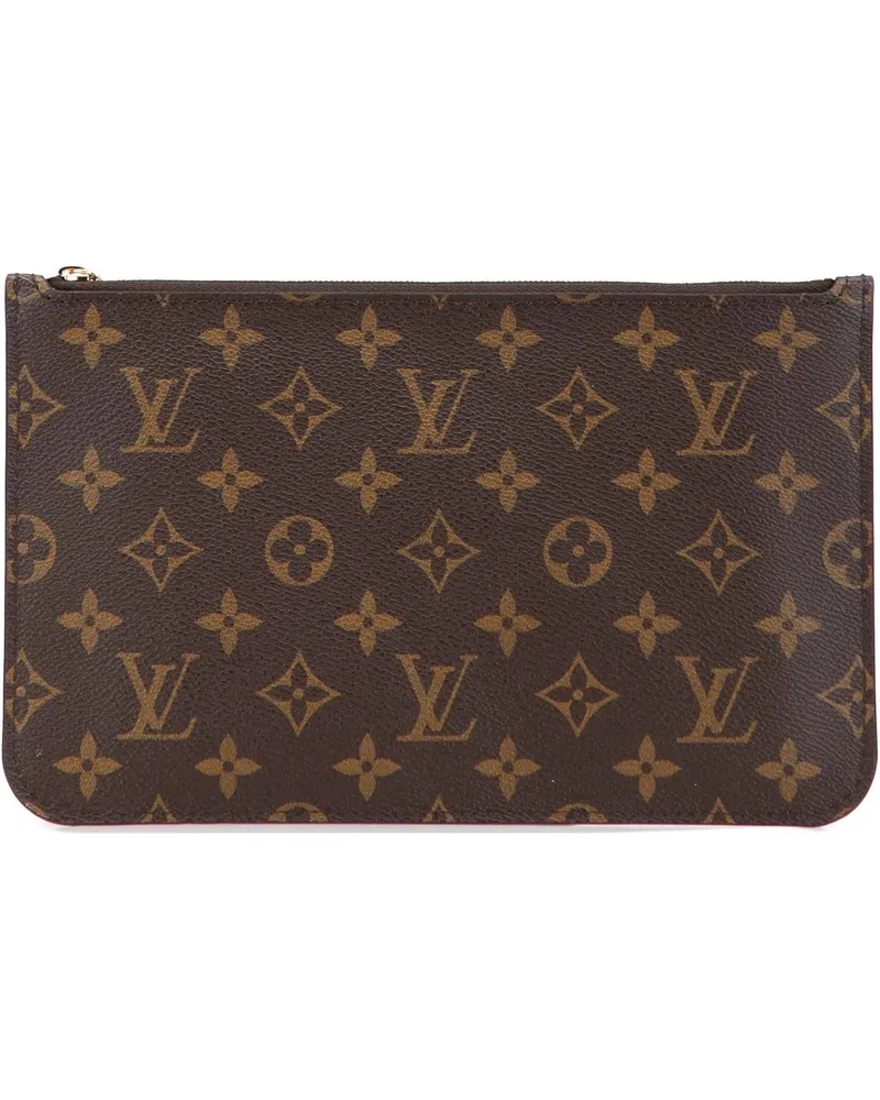 Louis Vuitton Kosmetiktaschen Monogram Neverfull Pochette braun Braun