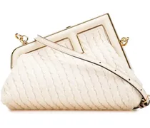 Hobo Bags Small Knit  First Crossbody braun