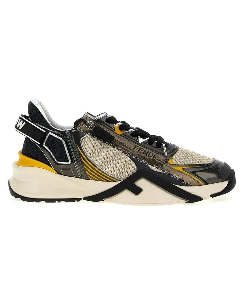 Fendi Low-Top Sneaker 'Flow' Sneakers beige Beige