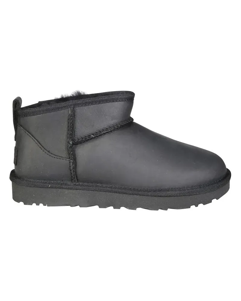 UGG Stiefel Classic Ultra Mini Lthr Boot grau Grau