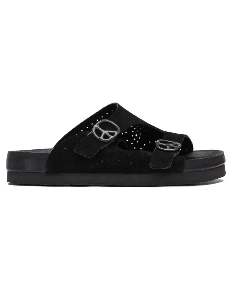 NEEDLES Loafer "Peace" Sandals schwarz Schwarz