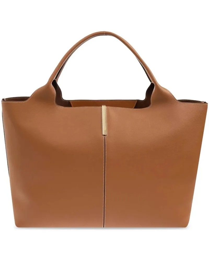 TOD'S Shopper Bags Marron braun Braun