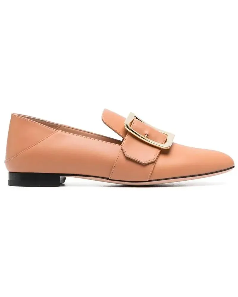 Bally Leather Loafers braun Braun
