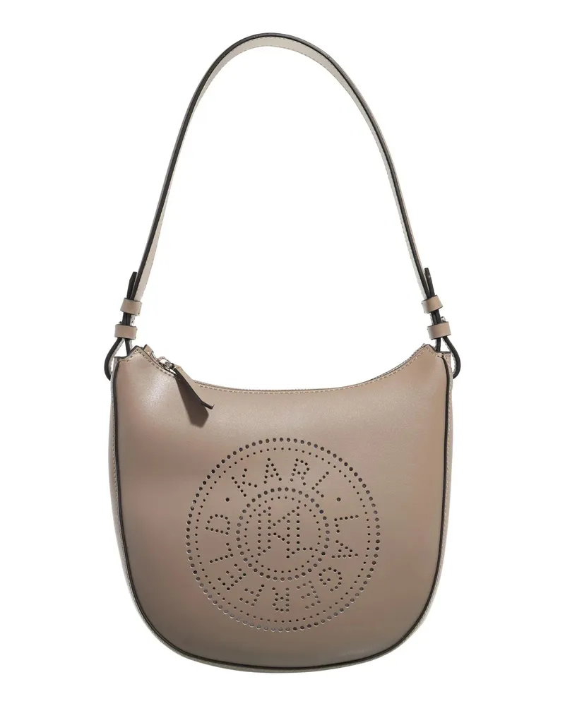 Karl Lagerfeld Hobo Bags K/Circle Moon Shb Perforated grau Grau