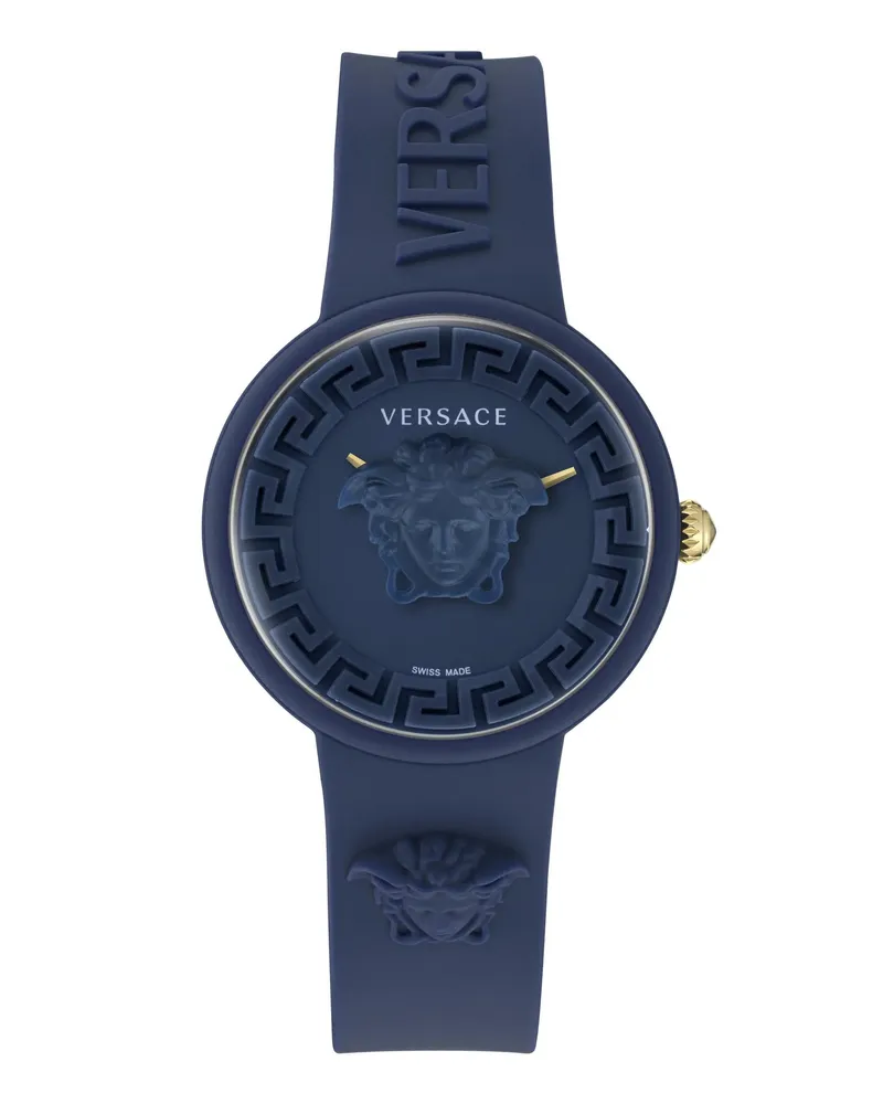 Versace Uhr Analoge Quarzuhr Medusa Pop blue Blau