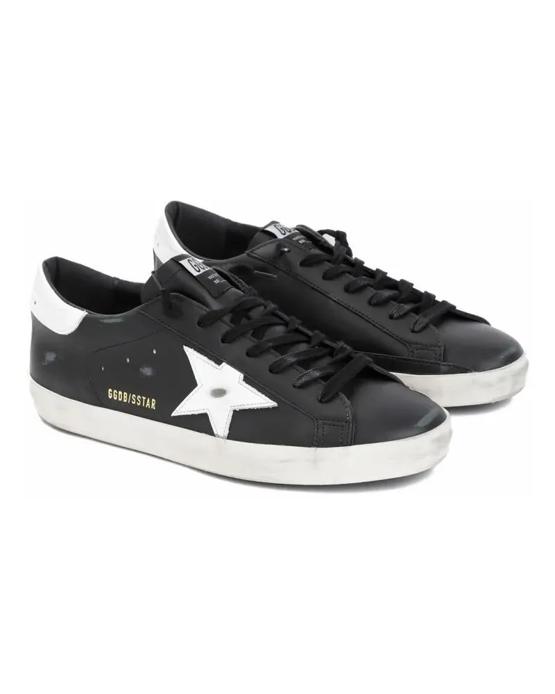 Golden Goose Low-Top Sneaker Superstar Sneakers schwarz Schwarz