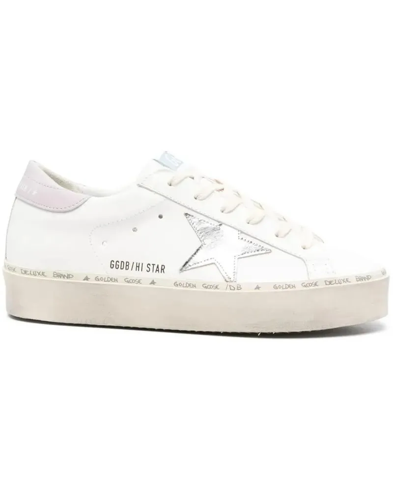 Golden Goose Low-Top Sneaker White Leather Sneakers weiß Weiß