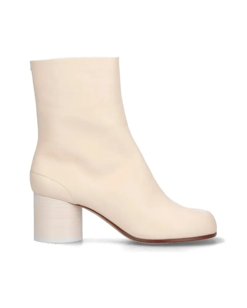 Maison Margiela Stiefel "Tabi" Boots – White weiß Weiß