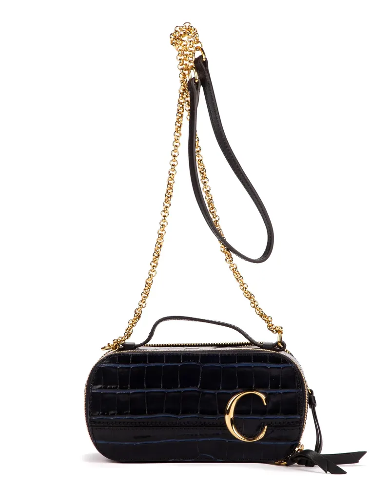 Chloé Crossbody Bags Eyewear Mini blau Blau