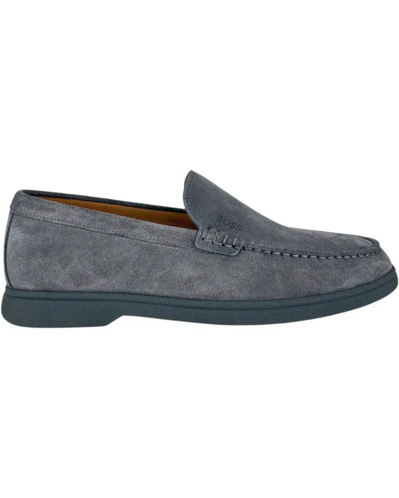 HUGO BOSS Loafer Heren Loafer grau Grau