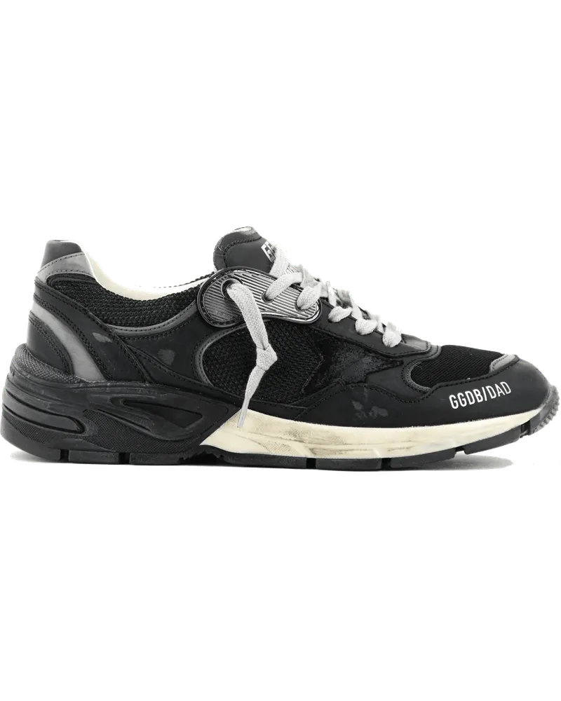 Golden Goose Low-Top Sneaker Running Dad Black Dark Grey beige Beige