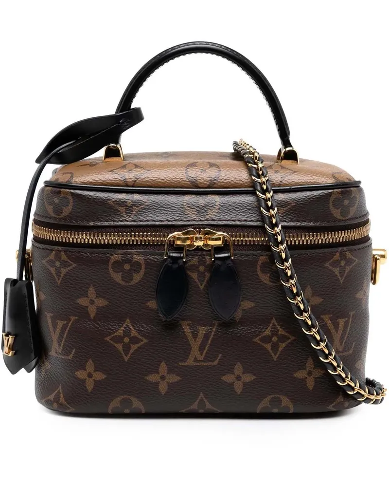 Louis Vuitton Hobo Bags Monogram Reverse Vanity PM braun Braun