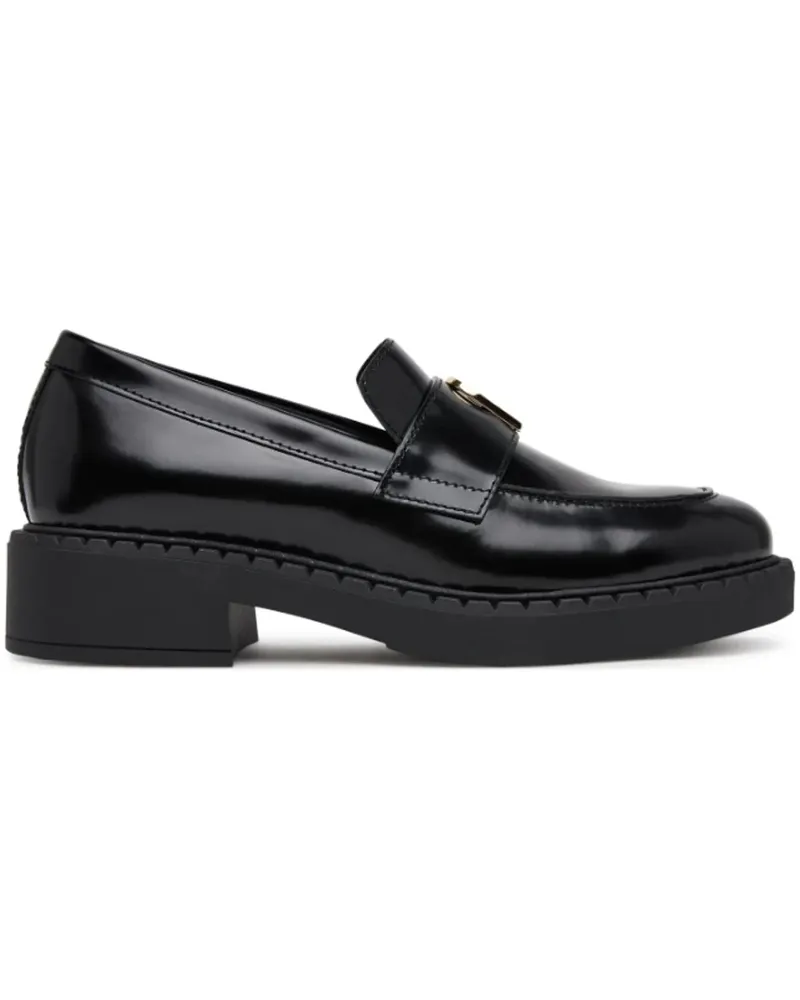Furla Loafer Flat Shoes Black schwarz Schwarz