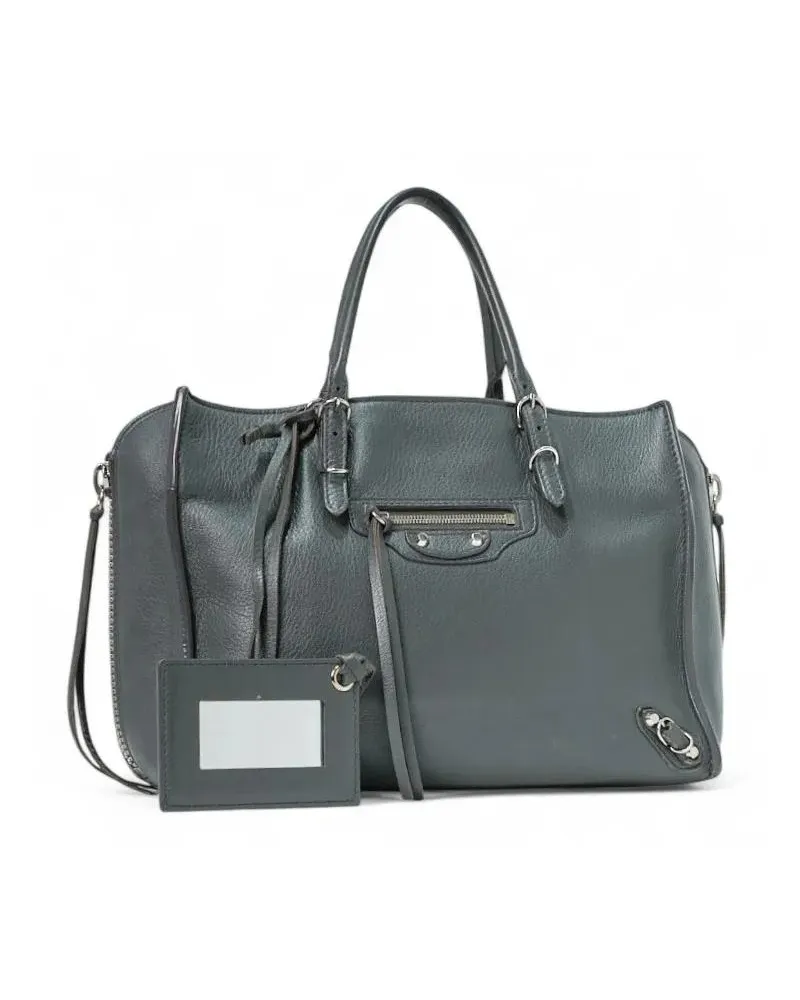 Balenciaga Crossbody Bags Papier A6 Small Handbag - Grey grau Grau