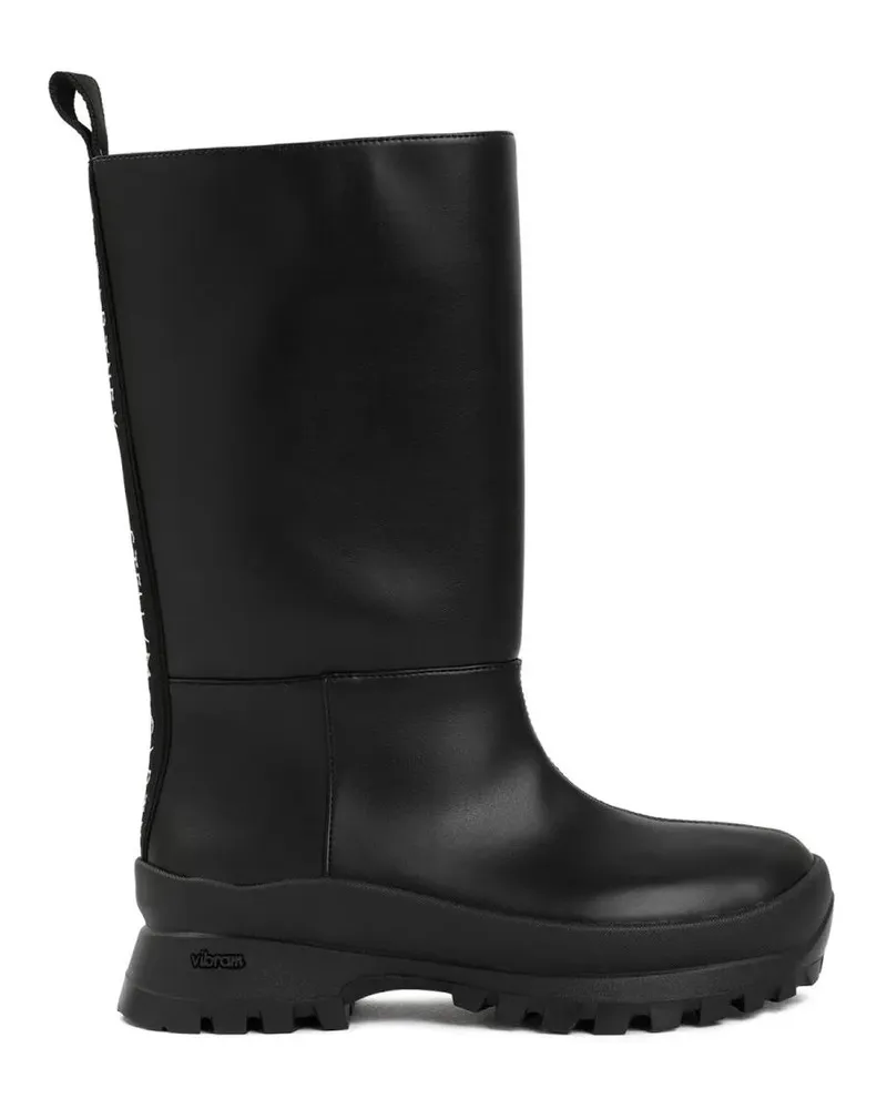 Stella McCartney Stiefel Black Alter-Leather Trace Tubo Boots schwarz Schwarz