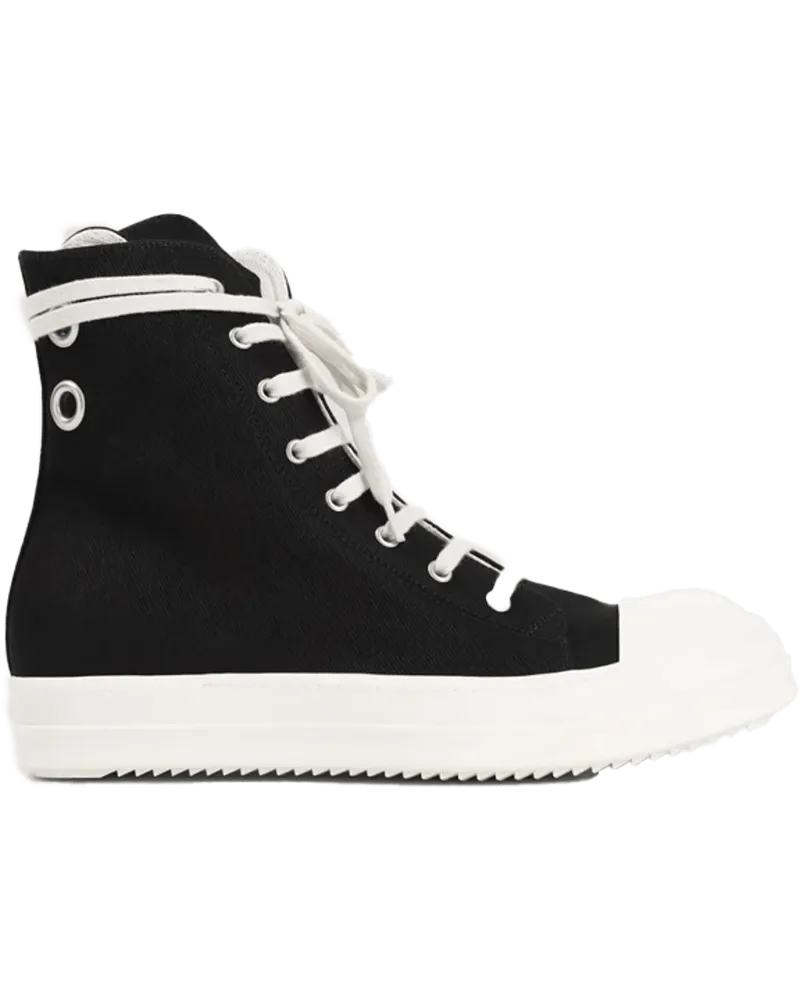 Rick Owens Low-Top Sneaker SNEAKS BLACK/MILK/MILK schwarz Schwarz