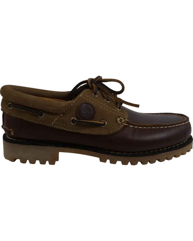 Timberland Loafer Mocassino in Pelle Marrone e Beige beige Beige