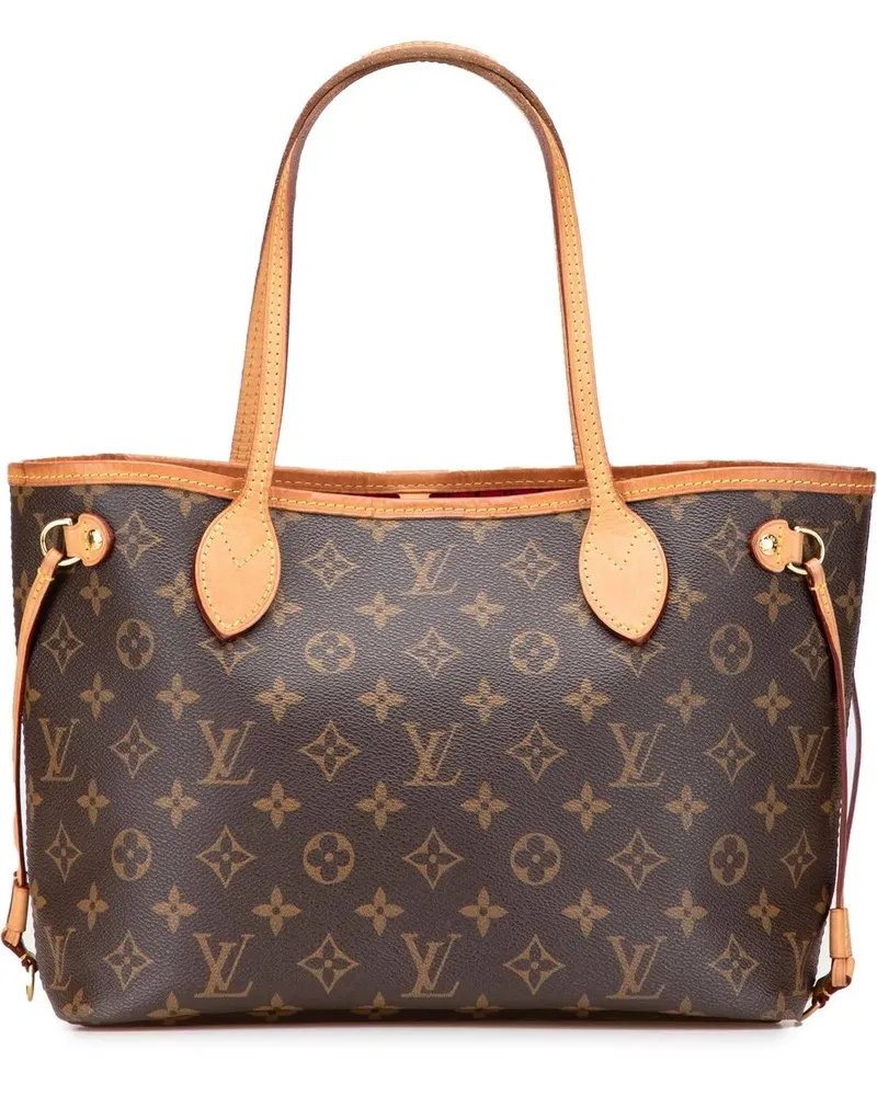 Louis Vuitton Shopper Monogram Neverfull PM braun Braun
