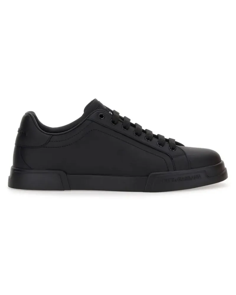 Dolce & Gabbana Low-Top Sneaker "Portfino" Sneakers schwarz Schwarz
