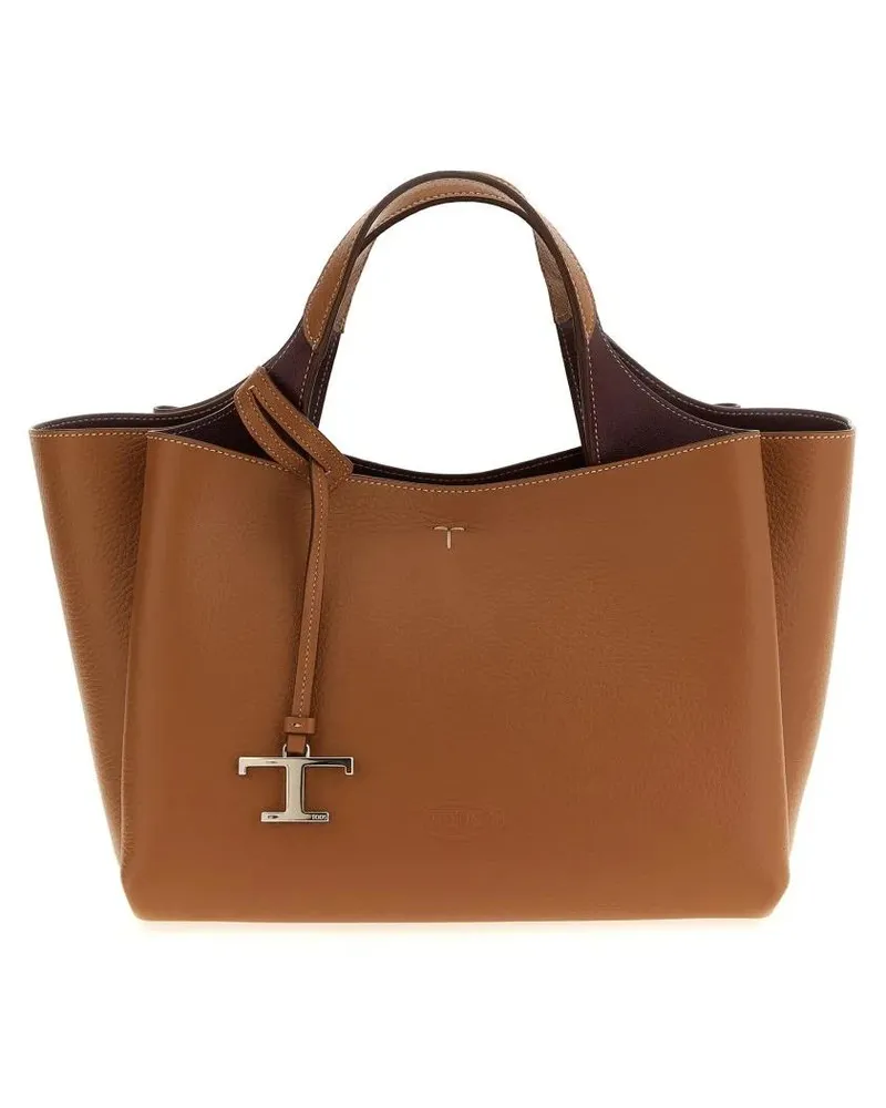 TOD'S Shopper & Totes Mini Leather Handbag braun Braun