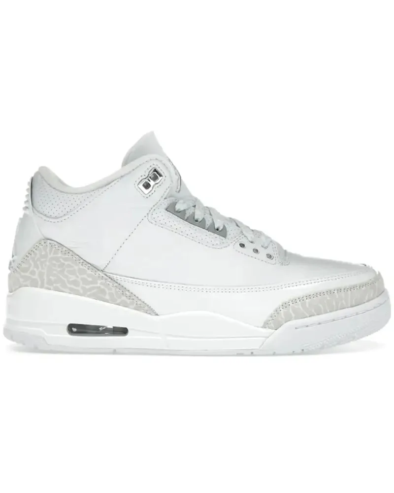 Nike Low-Top Sneaker Air Jordan 3 Retro Pure Money (2025) weiß Weiß