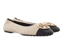 Ballerinas Claire Cap-Toe Ballet creme