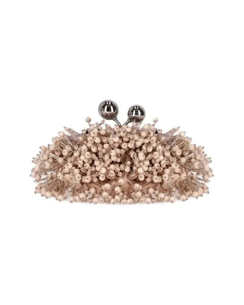 Max Mara Clutches Pasticcino Dotto Nano Pink Clutch pink Rosa