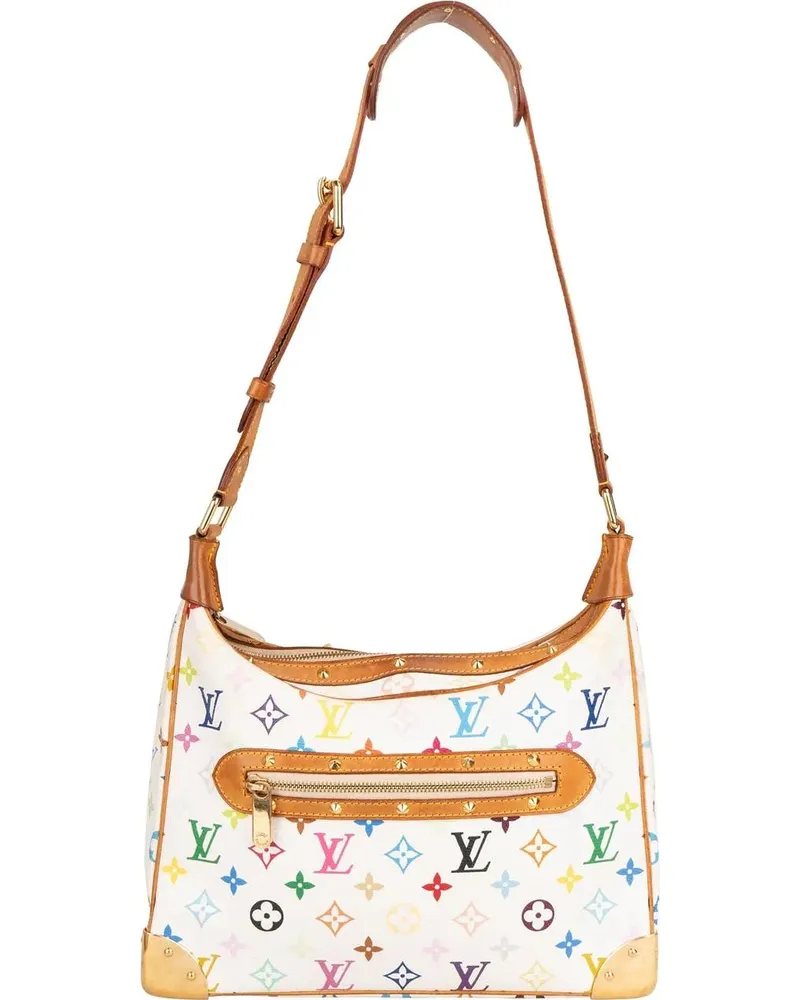 Louis Vuitton Crossbody Bags  Murakami Multicolor Boulogne Crossbo weiß Weiß