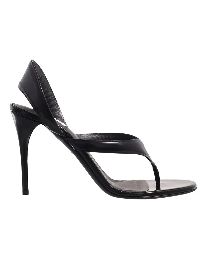 Alaïa Sandalen Tong Sandals schwarz Schwarz