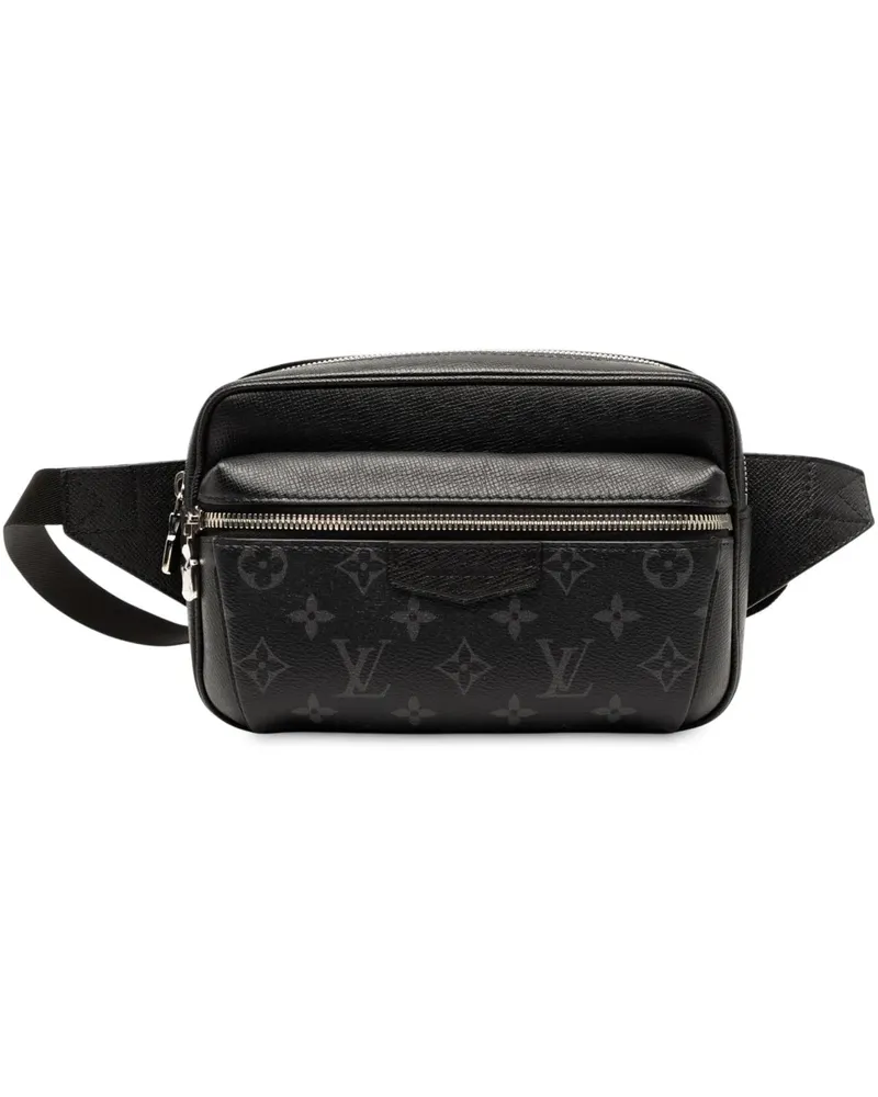 Louis Vuitton Bauchtaschen Monogram Taigarama Outdoor Bumbag schwarz Schwarz