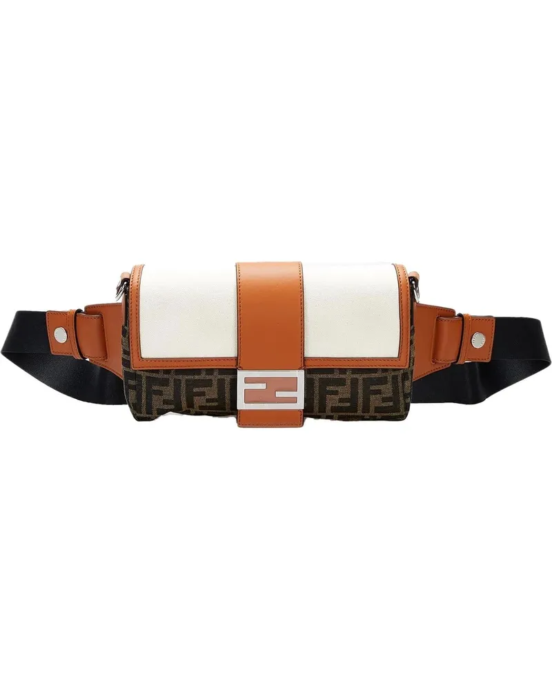 Fendi Bauchtaschen Zucca Convertible Belt Bag braun Braun