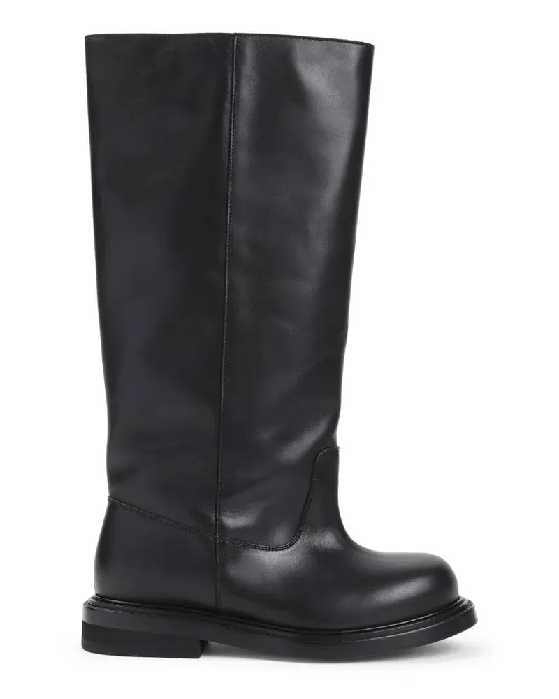 Moschino Stiefel Black Ankle Boots schwarz Schwarz