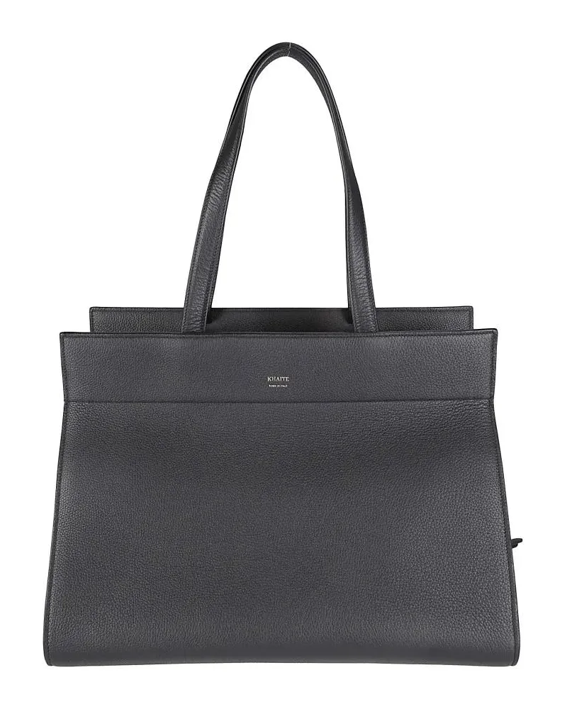 KHAITE Shopper & Totes Textured Leather Tote grau Grau