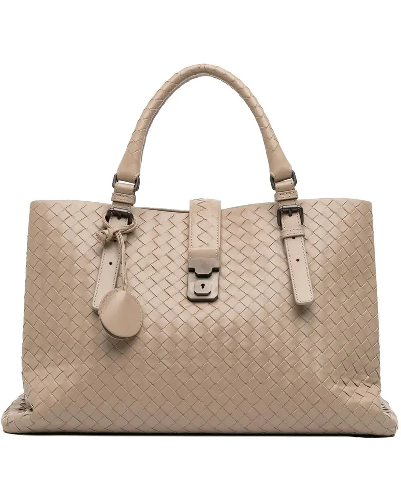 Bottega Veneta Shopper Medium Nappa Intrecciato Roma Tote braun Braun