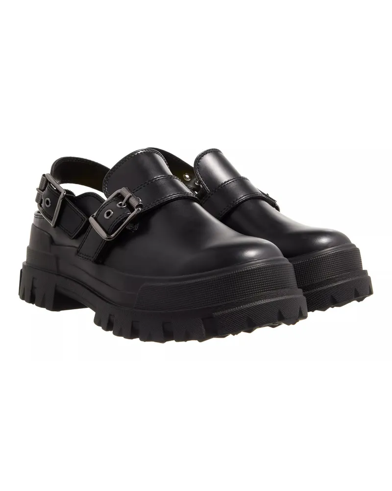Buffalo Loafer Aspha Clog Snd schwarz Schwarz