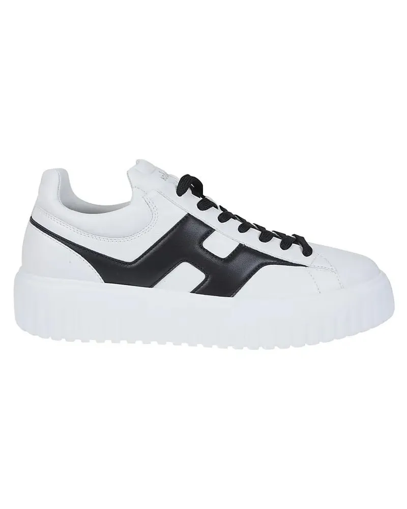 Hogan Low-Top Sneaker H645 Smooth Leather Sneakers weiß Weiß