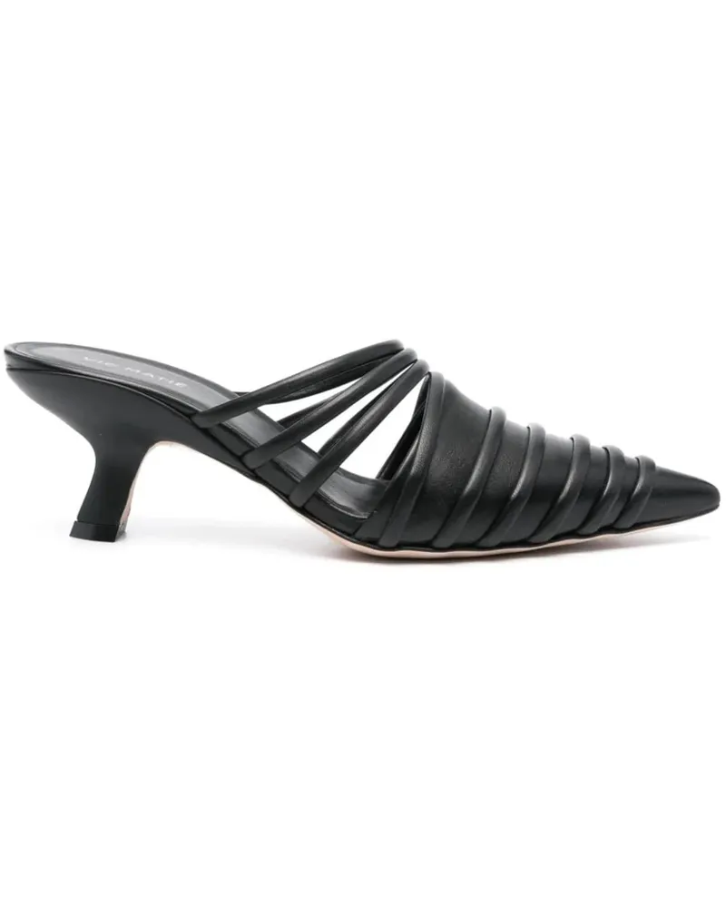 Vic Matié Sandalen Sandals Black schwarz Schwarz