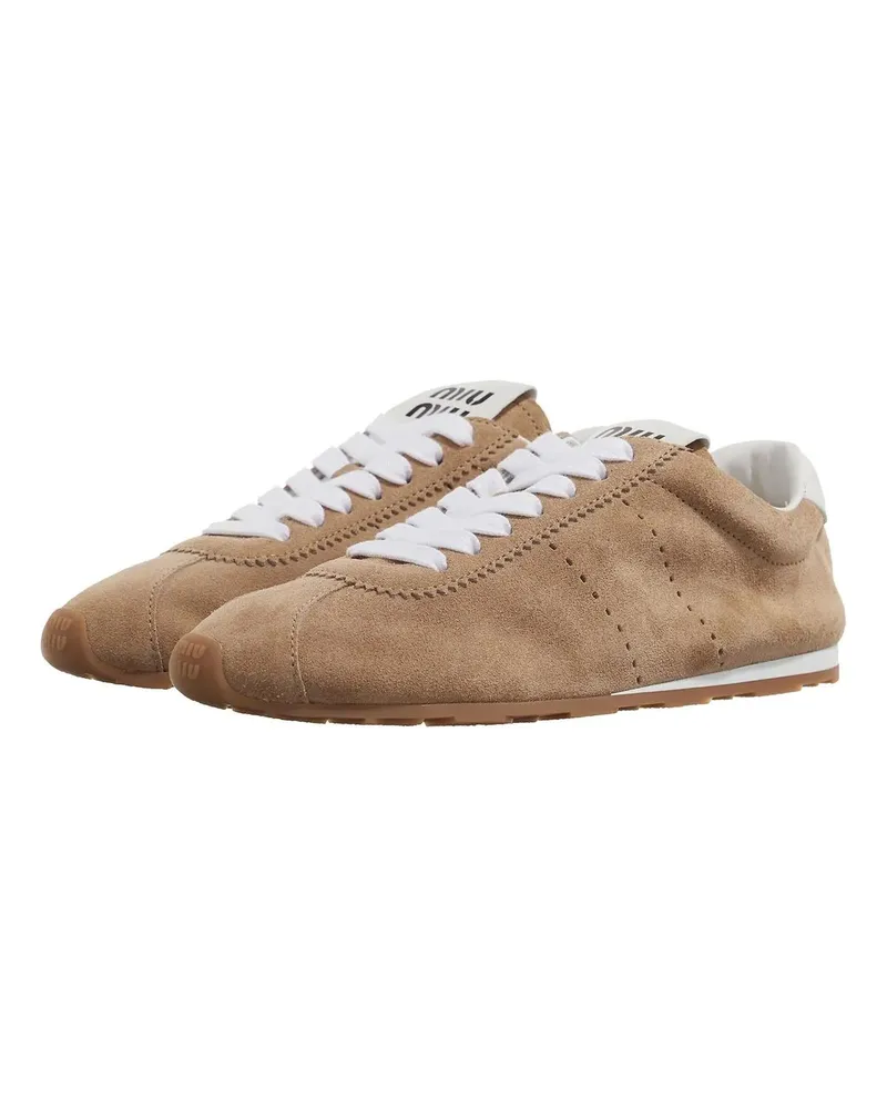 Miu Miu Low-Top Sneaker Desert Suede Sneaker beige Beige
